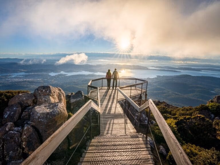 Tasmania Summit of Kunanyi Mt Wellington - Luke Tscharke
