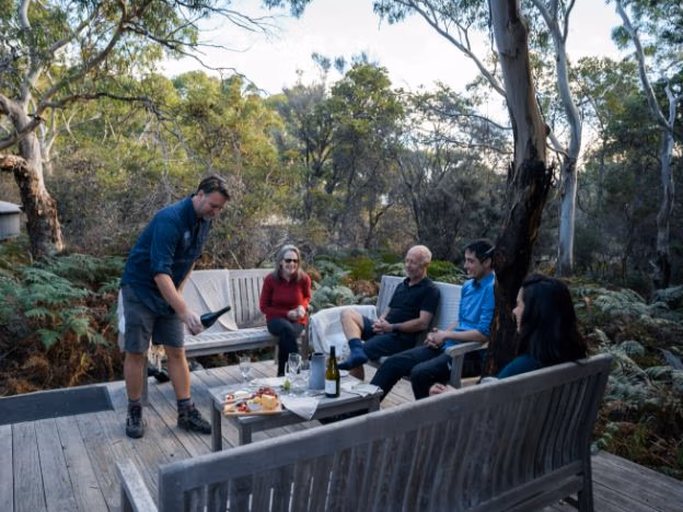 The Maria Island Walk-relax -deck