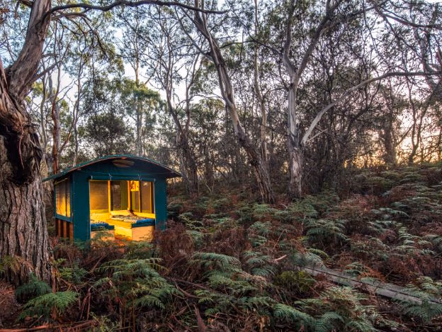 The_Maria_Island_Walk_Casurina Beach Camp sleeping tent by Rob Blakers 2016
