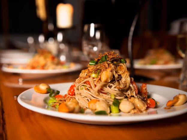 The_Maria_Island_Walk_Spring Bay scallops with soba noodles