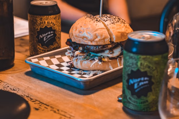 Salt and Wood burgers and north end NZ craft beer trip