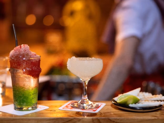 Food and drink served at Cantina OK! in Sydney's CBD credit Destination NSW