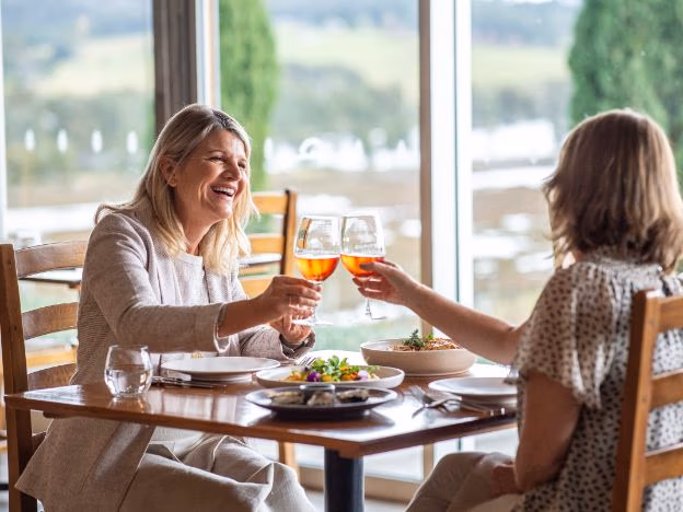 wine at the onsite restaurant at Cupitt's Estate, Ulladulla credit Destination NSW