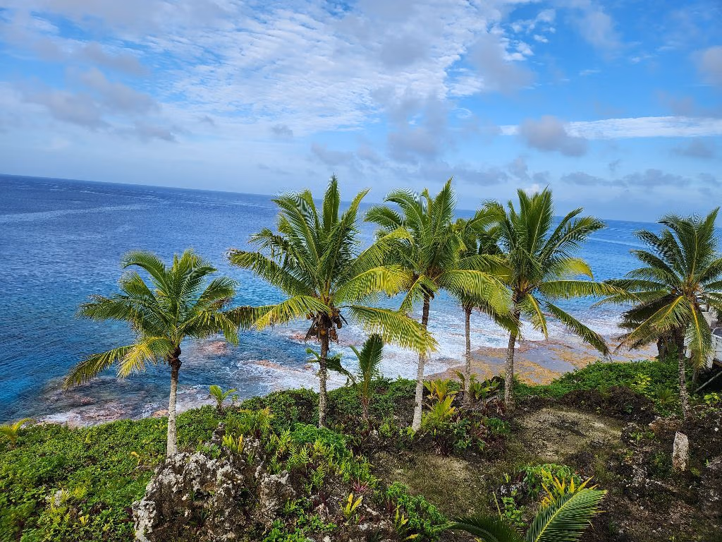 Niue with stunning views