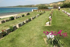 ANZAC cemetery at Gallipoli, Turkey